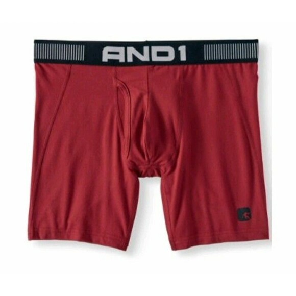 AND1 Performance Sport Soft Boxer Brief  Men's Size S  NWT  Red - Picture 1 of 1